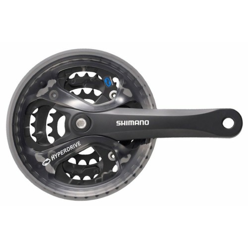 Kliky SHIMANO Acera FC-M361 175mm 42-32-22, černé, s krytem , 7/8 speed, čtyřhran, v krabi