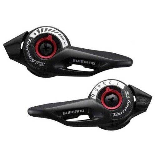 Řazení SHIMANO SL-TZ500-L+7 7 kolo SIS + lanka 1800 a 2050mm (pár) v krabičce