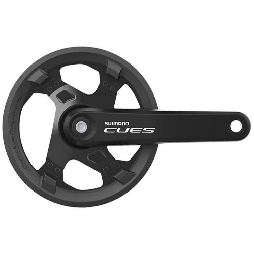 Kliky SHIMANO Cues FC-U4000-1, 175mm, 42 zubů, černé, 11,10,9 speed, pro osu čtyřhran