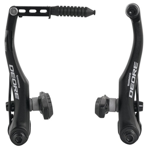 Brzdy SHIMANO Deore BR-T610-L V-brake černé (pár), botky M70CT4