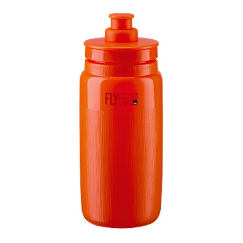 Cyklistická láhev ELITE Fly Tex 0,55l oranžová