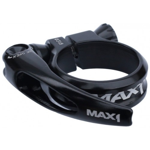 sedlová objímka MAX1 Race 31,8 mm rychloupínací černá