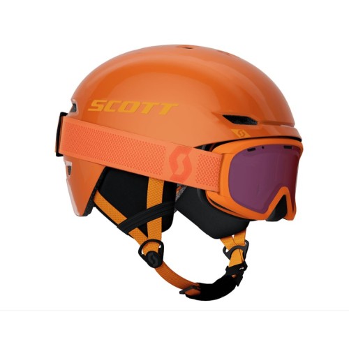 Dětská lyžařská helma s brýlemi SCOTT KEEPER 2 + JR WITTY orange