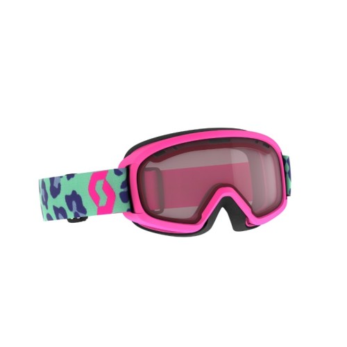 Dětské Lyžařské brýle Scott JR WITTY Chrome mint green/neon pink