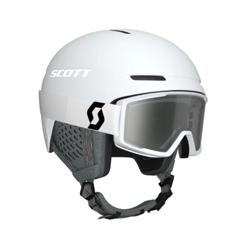 Lyžařská helma s brýlemi Scott TRACK + brýle FACTOR PRO White