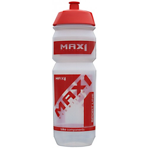 lahev MAX1 Tank 0,85 l transparentní červená