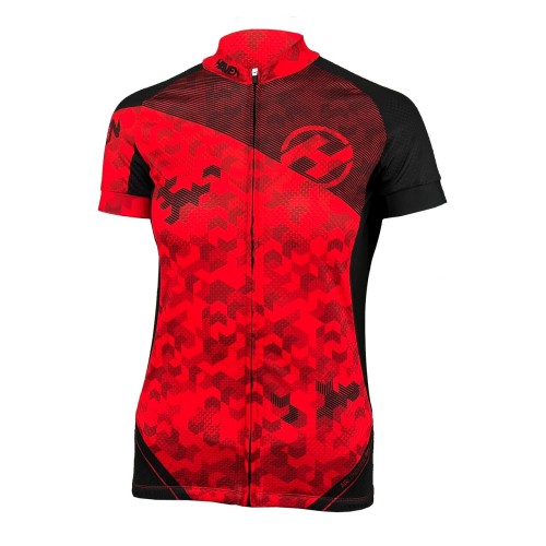 Dámský cyklistický dres Haven Singletrail Neo red