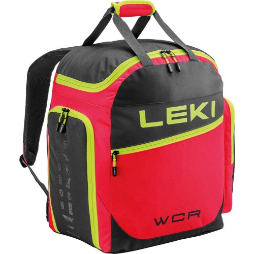 Vak na lyžařské boty Skiboot Bag WCR / 60L, bright red-black-neonyellow, 50 x 40 x 30 cm