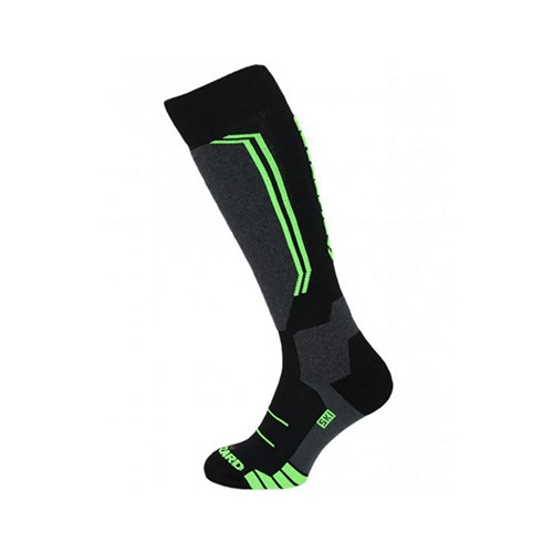 Lyžařské ponožky BLIZZARD Allround wool black/anthracite/green,