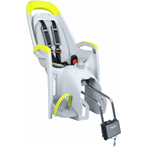 Sedačka zadní HAMAX Amaze lock šedo/lime reflex