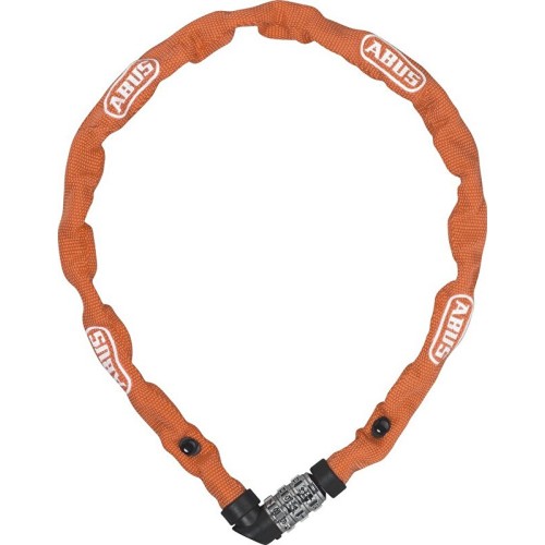 Řetězový zámek ABUS 1200/110 web orange kódový