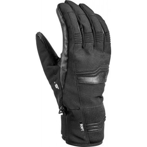 Lyžařské rukavice Leki Cerro S, black