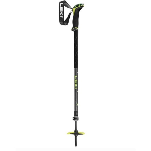 Skialpové hole Leki Guide 2, black/neonyellow/dark anthracite, 110 - 150