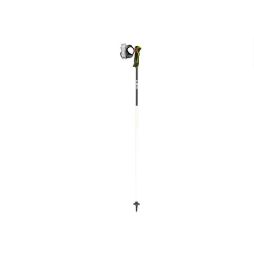 Sjezdové hole Leki AIRFOIL 3D, white-dark anthracite-neonyellow