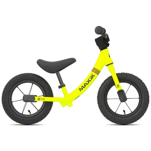 Odrážedlo MAXÍK Evo Lite fluo žlutá/fialová