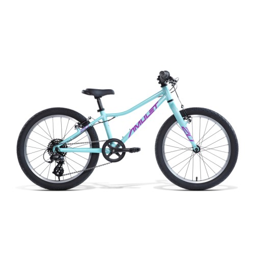 Dětské kolo Amulet 20 Tomcat, celeste blue/purple