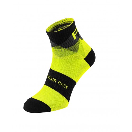 Cyklistické ponožky R2 MOON ATS26B black/yellow