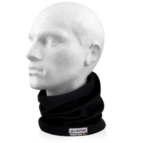Lasting merino nákrčník BUL black uni