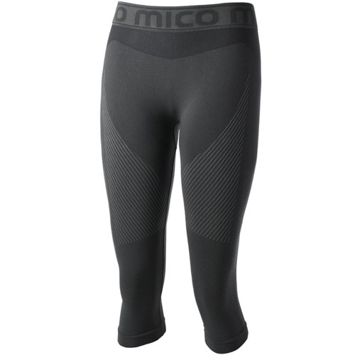 Fukční dámské 3/4 kalhoty Mico Woman Warm Control, NERO