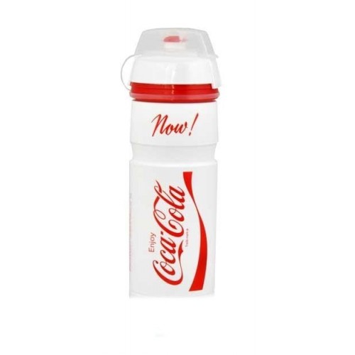 Cyklistická láhev ELITE Coca-Cola 1000ml bílá