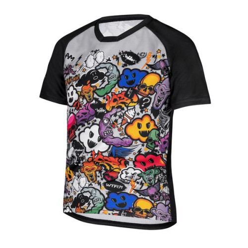 Etape – dětský volné triko BOOM, černá/grafika