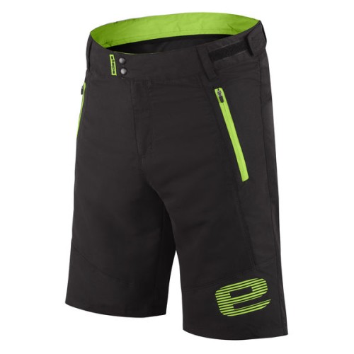 Etape - pánské volné kalhoty FREEDOM, černá/zelená