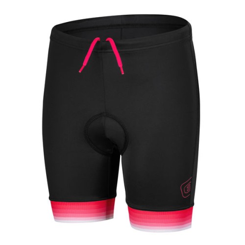 Etape – dětské kalhoty JUNIOR 2.0, černá/růžová