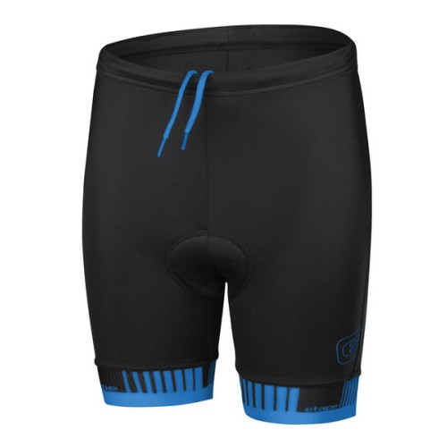 Etape - dětské kalhoty JUNIOR 2.0 s vložkou, černá/modrá