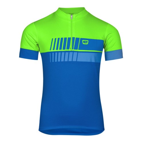 Etape – dětský dres PEDDY 2.0, zelená/modrá