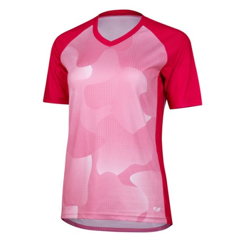 Dámský volný dres ROXY, růžová/bílá