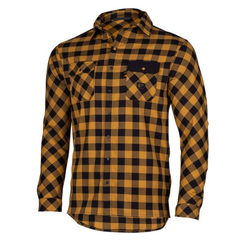 Etape – pánská košile SHIRT, okrová/černá