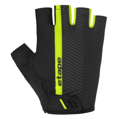 Etape – rukavice SPEED 2.0, černá/žlutá fluo
