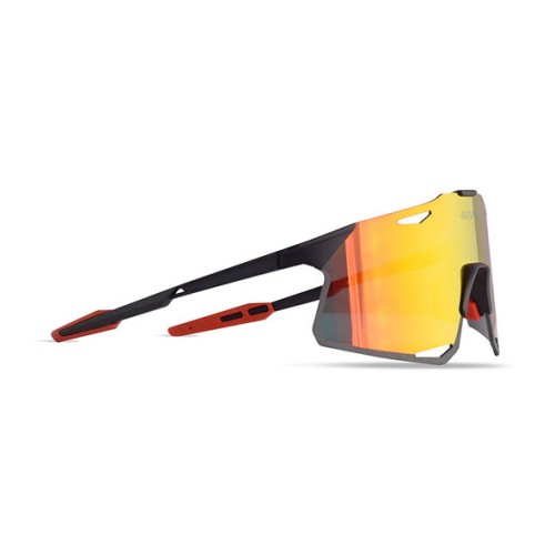 Sportovní sluneční brýle 4 KAAD Beat light Matte Black Red Revo 23