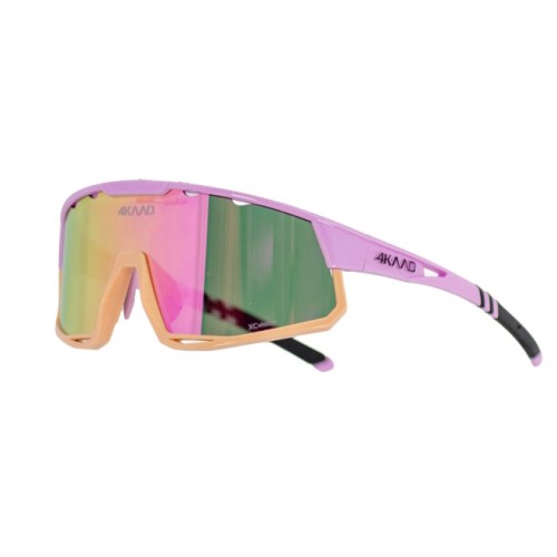 Sportovní sluneční brýle 4K MIRADOR Shiny pink rose, pink mirror 25