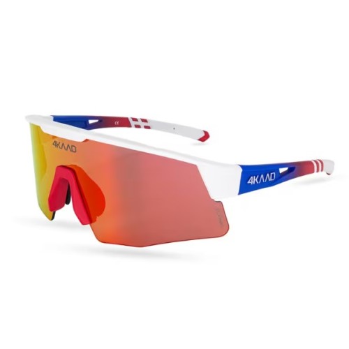 Sportovní sluneční brýle 4K MIRADOR Aerolite, wht-blue, purple red mirror 25