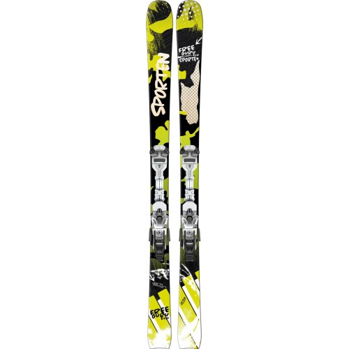 Skialpové lyže Sporten FREE GURU EXP set pásy + vázání