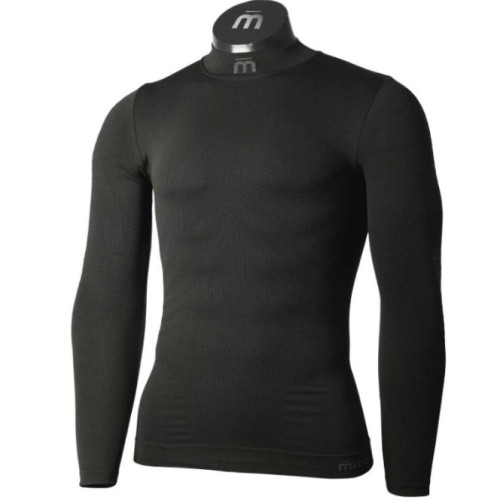 Funkční pánské triko Mico Maglia Luppeto Man Active Skin, Nero