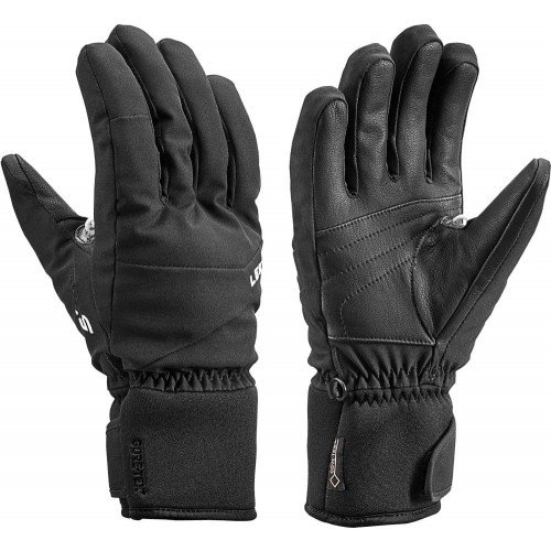 Lyžařské rukavice Leki Shape Flex S GTX Black