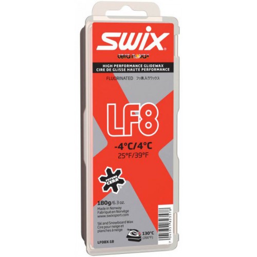 Skluzný vosk SWIX LF8X, 180g