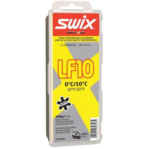 Skluzný vosk SWIX LF10X, 180g