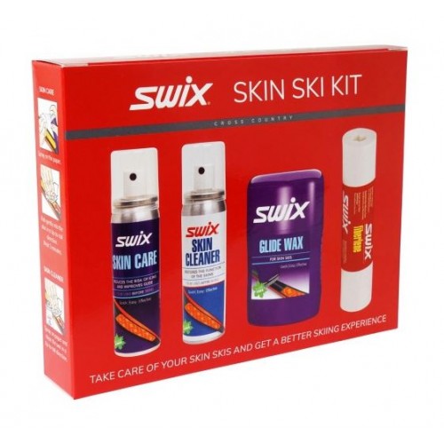 Swix Skin Ski sada vosků pro lyže s integrovanými pásy