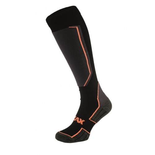 Lyžařské ponožky Relax CARVE černá/oranžová RS033F