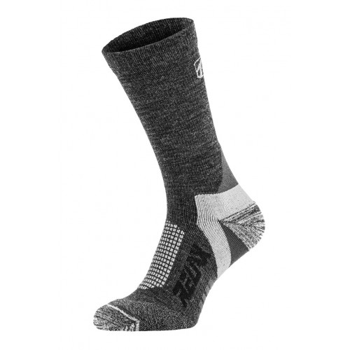 Ponožky na běžky Relax NORDIC černá/šedá RS037A