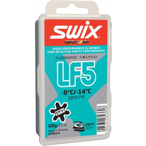 Skluzný vosk SWIX LF5X, 60g