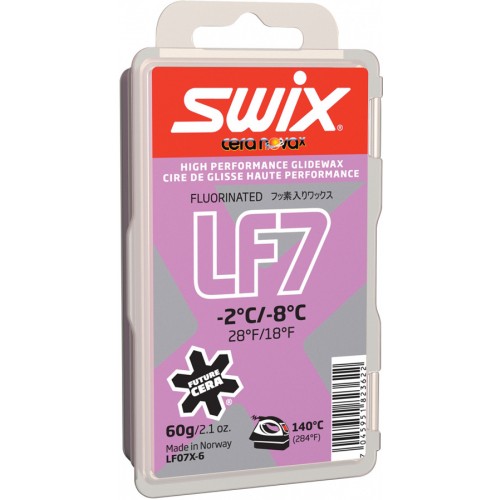 Skluzný vosk SWIX LF7X, 60g