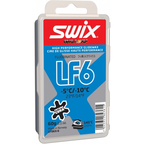 Skluzný vosk SWIX LF6X, 60g