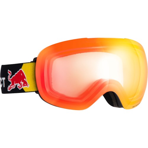 Lyžařské brýle Red Bull BENT-01REX Black/Brown with red mirror Photochrome Cat.1-3