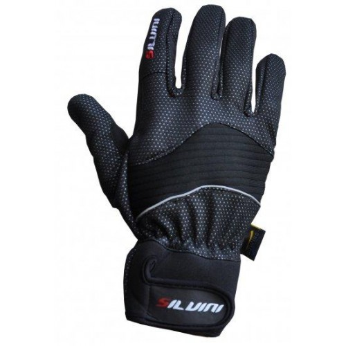 Zateplené rukavice Silvini NOWIND 225 black