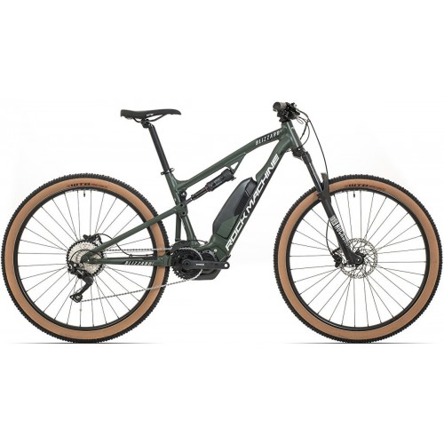 elektrokolo Rock Machine Blizzard e30-29 TEST mat khaki/black/silver
