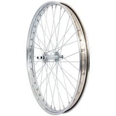 Zapletené kolo 2 1/4-19 Fe na káru chrom